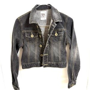 Old Navy Gray Denim Jacket